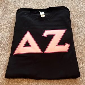 Delta Zeta Letters Teeshirt